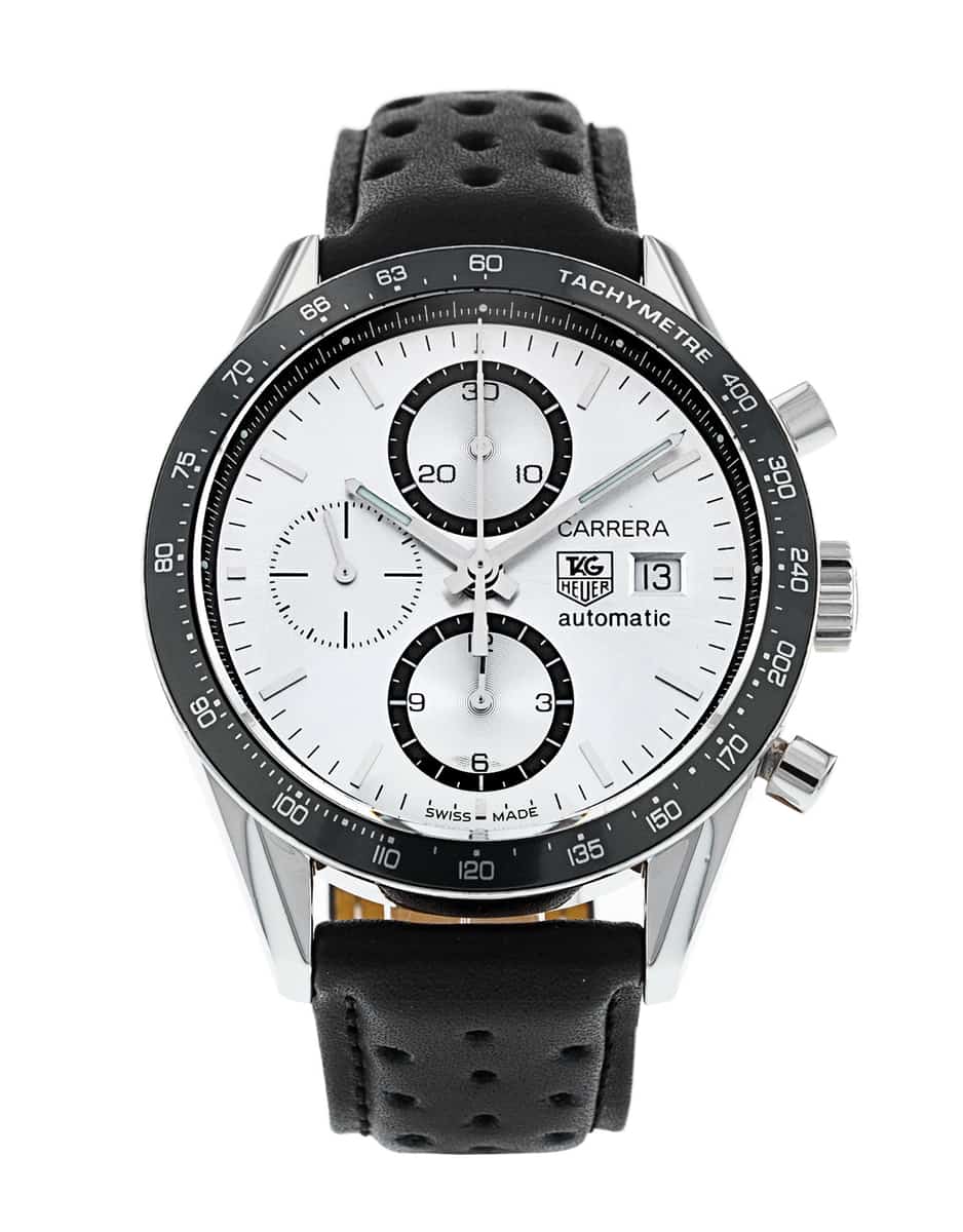 Pre Owned Tag Heuer Carrera CV2011.FC6205 Watch Watchfinder Co